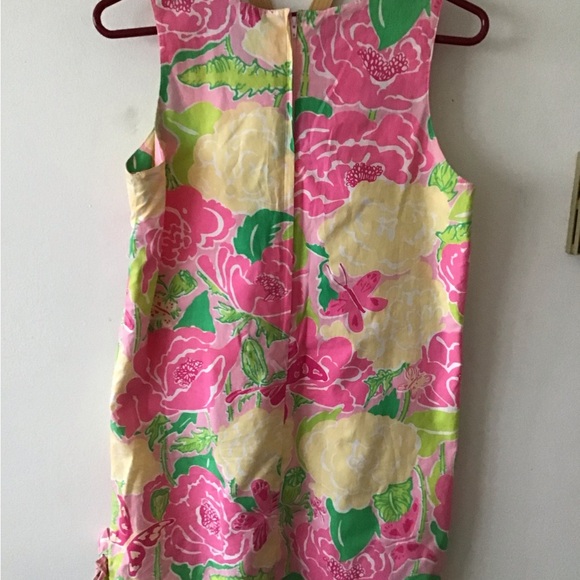 Lilly Pulitzer girls sz 14 lined cotton dress with pockets, matches Barbie doll. - Picture 2 of 8